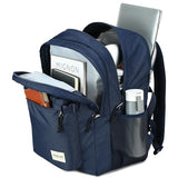 abshoo 32L Backpack for School College Bookbag Middle High School Backpacks Casual Daypack Travel Backpack (Navy)