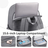 abshoo 32L Big Student Laptop Backpack For College Men Women Middle High School Teen Bookbag Travel Backpack Daypack (Grey)