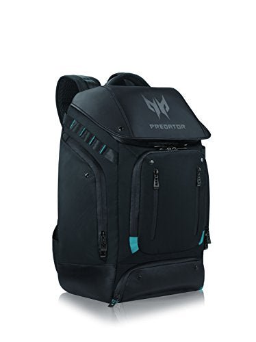 Acer PBG591 Predator Utility Gaming Backpack, Water Resistant and Tear Proof Travel Backpack Fits and Protects Up to 17.3" Predator | Backpacks4Less