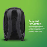 acer Travel Backpack (Gray), up to 15.6" Notebook and 10" Tablet, with Interior and Exterior Pockets