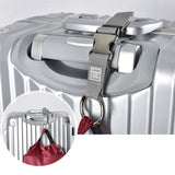 Add - A - Bag Luggage Strap Jacket Gripper, Luggage Straps Baggage Suitcase Belts Travel Accessories - Make Your Hands Free, Easy to Carry Your Extra Bags, (2X Grey)