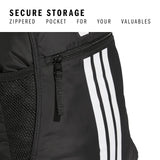 adidas Alliance Sackpack – Drawstring Backpack for Sports, Small Gym Bag