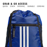 adidas Alliance Sackpack – Drawstring Backpack for Sports, Small Gym Bag