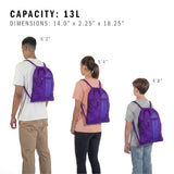adidas Alliance Sackpack – Drawstring Backpack for Sports, Small Gym Bag