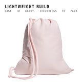 adidas Alliance Sackpack – Drawstring Backpack for Sports, Small Gym Bag, Sandy Pink/White/2, OSFA
