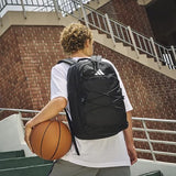 adidas Amplifier Backpack for Laptop, School and Gym, 28L, Alumina Beige/Rose Gold/Bungie, OSFA