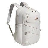 adidas Amplifier Backpack for Laptop, School and Gym, 28L, Alumina Beige/Rose Gold/Bungie, OSFA