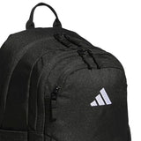 adidas Amplifier Backpack for Laptop, School and Gym, 28L, Black/White/Regular, OSFA