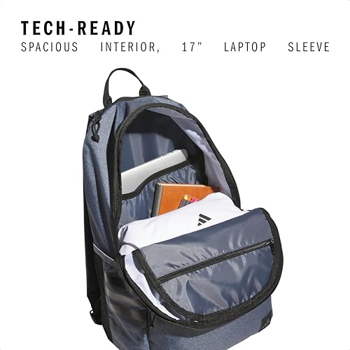 adidas backpack with shoe compartmetn Defender This backpack is ideal for both men and women who enjoy an active lifestyle. Adidas Onix Grey Soccer Backpack