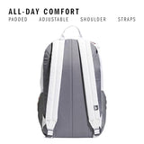 adidas Classic 3-Stripe Backpack for Laptop, School and Travel, 28L
