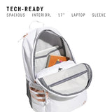 adidas Classic 3-Stripe Backpack for Laptop, School and Travel, 28L