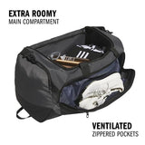 adidas Defender 5 Duffel Bag for Sports, Gym and Travel, Team Dark Grey, OSFA