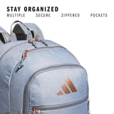 adidas Excel 6 School Backpack – Bookbag for Laptop Work Travel, 34L