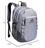 adidas Excel Backpack for Men & Women – Durable Large Athletic Laptop Bag