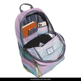 adidas Hermosa Mesh See-Through Backpack – Festival Concert Stadium Beach Bag, 29L