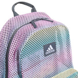 adidas Hermosa Mesh See-Through Backpack – Festival Concert Stadium Beach Bag, 29L