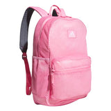 adidas Hermosa Mesh See-Through Backpack – Festival Concert Stadium Beach Bag, 29L, Bliss Pink/2, OSFA