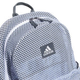 adidas Hermosa Mesh See-Through Backpack – Festival Concert Stadium Beach Bag, 29L, Blue Dawn/Onix Grey/2, OSFA