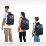 adidas Hermosa Mesh See-Through Backpack – Festival Concert Stadium Beach Bag, 29L, Blue Dawn/Onix Grey/2, OSFA