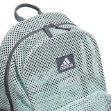 adidas Hermosa Mesh See-Through Backpack – Festival Concert Stadium Beach Bag, 29L, Semi Flash Aqua Blue/Onix Grey/2, OSFA