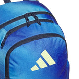 adidas Kids Affiliate Backpack – School Bag for Girls and Boys, 27L, Spray Gradient Team Royal Blue/Frozen Lemon Yellow, OSFA