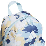 adidas Kids Gotta-Have-It Mini Backpack – School Bag for Girls and Boys, 10L, Big Floral Ice Blue/Ice Blue, OSFA
