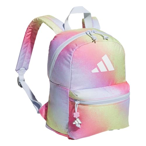 adidas Kids Gotta-Have-It Mini Backpack – School Bag for Girls and Boys, 10L, Spray Gradient Pulse Lime/Crystal Sky Blue, OSFA | Backpacks4Less