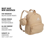 adidas Mini Backpack for Women – Small Bag for Travel, Gym, Festival & More