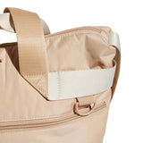 adidas Originals Puffer Shopper Tote Bag, Magic Beige, One Size