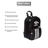 adidas Originals Women's Santiago Mini Backpack, Black, One Size