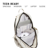adidas Prime Backpack for Work, Travel Bag for Women and Men with Padded Compartment for Laptop