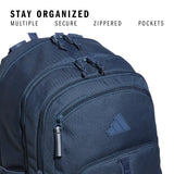 adidas Prime Backpack for Work, Travel Bag for Women and Men with Padded Compartment for Laptop