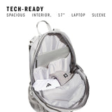 adidas Prime Backpack for Work, Travel Bag for Women and Men with Padded Compartment for Laptop