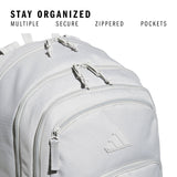 adidas Prime Backpack for Work, Travel Bag for Women and Men with Padded Compartment for Laptop