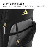 adidas Primetime Large Backpack for women and men, big bag with laptop sleeve