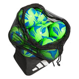 adidas Stadium Mesh Soccer Bag, Laundry Bag, Heavy Duty Soccer Ball Bags for Coaches, Men and Women, Holds Up To 15 Balls