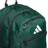 adidas Striker 3 Team Sports Backpack – Daypack for Sports Gym Travel, 36L, Dark Green, OSFA