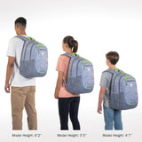 adidas Unisex Foundation Backpack for Laptop, Large Durable Athletic Gym Bag