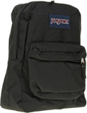 AEMPET SuperBreak One Backpacks - Durable, Lightweight Bookbag with 1 Main Compartment, Front Utility Pocket with Built - in Organizer - Premium Backpack, Black