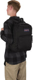 AEMPET SuperBreak One Backpacks - Durable, Lightweight Bookbag with 1 Main Compartment, Front Utility Pocket with Built - in Organizer - Premium Backpack, Black