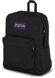 AEMPET SuperBreak One Backpacks - Durable, Lightweight Bookbag with 1 Main Compartment, Front Utility Pocket with Built - in Organizer - Premium Backpack, Black
