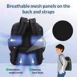 Aerolite AA & Delta Airlines Travel Backpack for Adults - Maximium Size Personal Item Backpack 18”x14”x9” with YKK Zippers | Lightweight & Eco Friendly Shoulder Backpack with USB Charging Port