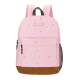 AEROPOSTALE Upgraded Fieldtrip Backpack for Girls - Womens Bag for Everyday Use, Daypack for Travel (Garden City Peach)