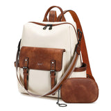 AGLOD Backpack Purse for Women PU Leather Back Packs Designer Ladies Shoulder Bag Fashion Faux Work Travel Handbags