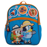 AI ACCESSORY INNOVATIONS Bluey Interactive 12” Mini Backpack For Kids, Bluey & Bingo School Bag for Pre School & Kindergarten, Blue