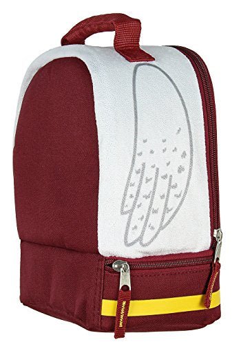 AI ACCESSORY INNOVATIONS Harry Potter Hedwig the Owl Gryffindor House Dual Compartment Insulated Lunch Box Tote Bag 10"