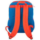 AI ACCESSORY INNOVATIONS Superman 2 Piece Backpack Set, Boys 16" Superhero School Bag with Detachable Cape, Lunch Box