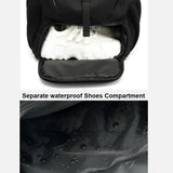 Aikelai Large Travel Backpack with Shoe Compartment, Carry On Backpacks for Men, Laptop Backpack with USB Charging Port