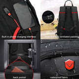 Aikelai Large Travel Backpack with Shoe Compartment, Carry On Backpacks for Men, Laptop Backpack with USB Charging Port