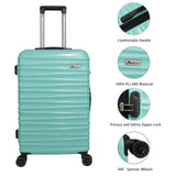 Aklsvion Luggage Sets 3 Piece(20/24/28) - Suitcase Set - Luggage with Wheels - PC + ABS Durable Lightweight Rotating hardshell suitcase 5PCS(Mint Green)…